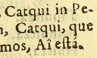 An illustration from Arte mexicano. (1642)