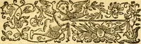 An illustration from The arte of gardening, whereunto is added much necessarie matter, with a number of secrets: and the phisicke helps belonging to each hearb, which are easily prepared. Heer-vnto is annexed two proper treatises, the first intituled The meruailous gouerment, propertie, & benefite of bees, with the rare secrets of the honie and waxe: the other, The yearly coniectures, verie necessary for husband-men. To these is likewise joyned a Treatise of the arte of graffing and planting of trees (1608)