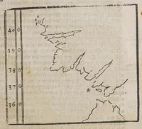 An illustration from The arte of nauigation. : conteyning a compendious description of the sphere, : with the making of certayne instruments and rules for nauigations, and exemplifyed by many demonstrations. (1589)