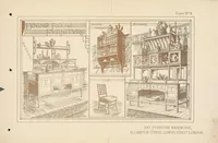 Picture 3 of 9 from Art furniture from designs by E.W. Godwin and others : with hints and suggestions on domestic furniture and decoration (1877), leaf 17