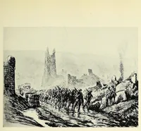 An illustration from Art and the great War (1919)