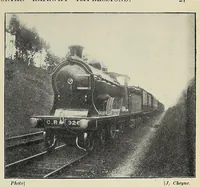 An illustration from [Articles and clippings relating to British railways] (1898)