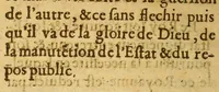 An illustration from Articles povr proposer avx estatz et faire passer en loy fondamentalle du Royaume (1588)