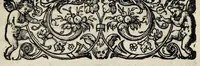 An illustration from Articles resolvs et accordez à Nerac, en la conference de la Royne mere du Roy, assistee des princes & aucuns seigneurs du conseil priué du Roy: le Roy de Nauarre d'aucũs sieurs & gentils-hommes, & des deputez de ceux de la religion pretenduë reformee. (1579)