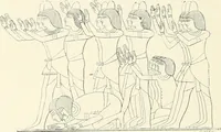 An illustration from A history of art in ancient Egypt (1883)