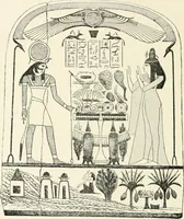 An illustration from A history of art in ancient Egypt (1883)