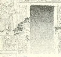 An illustration from A history of art in ancient Egypt (1883)