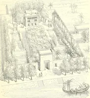 An illustration from A history of art in ancient Egypt (1883)