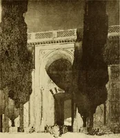 An illustration from Art in California : a survey of American art with special reference to Californian painting, sculpture and architecture past and present, particularly as those arts were represented at the Panama-Pacific International Exposition : being essays and articles by the following contributors (1916)