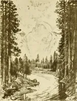 An illustration from Art in California : a survey of American art with special reference to Californian painting, sculpture and architecture past and present, particularly as those arts were represented at the Panama-Pacific International Exposition : being essays and articles by the following contributors (1916)