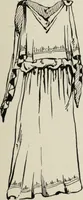 An illustration from Art in costume design; practical suggestions for those interested in art, sewing, history and literature (1920)