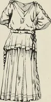 An illustration from Art in costume design; practical suggestions for those interested in art, sewing, history and literature (1920)
