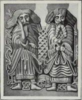 An illustration from Art in Great Britain and Ireland (1909)