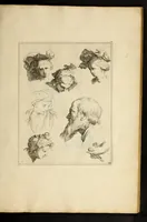 An illustration from Artis Apelleae : liber hic, studiosa juventus, aptata ingenio fert rudimenta tuo : hos duce carpe viam, membratim tota figura discitur, his gradibus scandere ad alta dabit (1650)