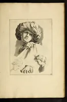 An illustration from Artis Apelleae : liber hic, studiosa juventus, aptata ingenio fert rudimenta tuo : hos duce carpe viam, membratim tota figura discitur, his gradibus scandere ad alta dabit (1650)
