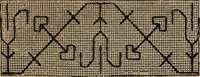 An illustration from Artistic embroidery : containing practical instructions in the ornamental branches of needlework (1880)