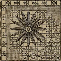 An illustration from Artistic embroidery : containing practical instructions in the ornamental branches of needlework (1880)
