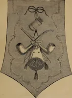 An illustration from Artistic embroidery : containing practical instructions in the ornamental branches of needlework (1880)