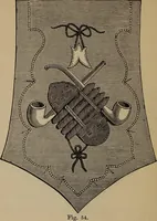An illustration from Artistic embroidery : containing practical instructions in the ornamental branches of needlework (1880)