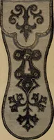 An illustration from Artistic embroidery : containing practical instructions in the ornamental branches of needlework (1880)