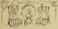 An illustration from artistic home : a perusal of which will give the modern housewife a hundred different ideas for the beautification of the home; every illustration a new thought, The (1903)
