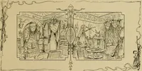 An illustration from artistic home : a perusal of which will give the modern housewife a hundred different ideas for the beautification of the home; every illustration a new thought, The (1903)