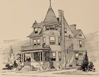 An illustration from Artistic modern homes : book number two. (1902)