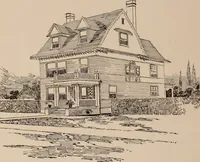 An illustration from Artistic modern homes : book number two. (1902)