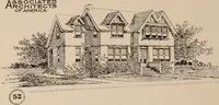 An illustration from Artistic modern homes : book number two. (1902)