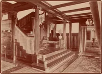 An illustration from Artistic modern homes : book number two. (1902)