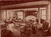 An illustration from Artistic modern homes : book number two. (1902)