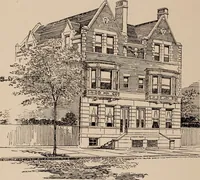 An illustration from Artistic modern homes : book number two. (1902)