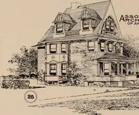 An illustration from Artistic modern homes : book number two. (1902)