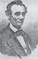 An illustration from Artists of Abraham Lincoln portraits (1860)