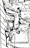 An illustration from Artists of Abraham Lincoln portraits (1863)