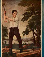 An illustration from Artists of Abraham Lincoln portraits (1913)