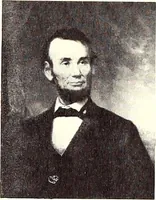 An illustration from Artists of Abraham Lincoln portraits (1916)