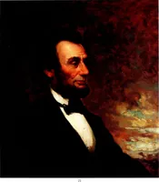 An illustration from Artists of Abraham Lincoln portraits (1916)