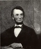 An illustration from Artists of Abraham Lincoln portraits (1916)