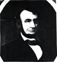 An illustration from Artists of Abraham Lincoln portraits (1893)