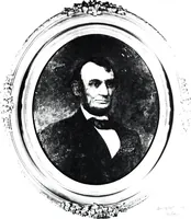 An illustration from Artists of Abraham Lincoln portraits (1893)
