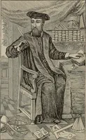 An illustration from Art magic; or, Mudane, sub-mundane and super-mundane spiritism. A treatise ... descriptive of art magic, spiritism, the different orders of spirits in the universe known to be related to, or in communication with man; together with directions for invoking, controlling, and discharging spirits, and the uses and abuses, dangers and possibilities of magical art (1876)
