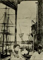 An illustration from Art of James McNeill Whistler : an appreciation / by T.R. Way and G.R. Dennis. (1903)