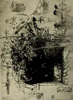 An illustration from Art of James McNeill Whistler : an appreciation / by T.R. Way and G.R. Dennis. (1903)