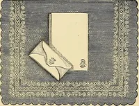 An illustration from Art needlework. A complete manual of embroidery in silks and crewels, with full instructions as to stitches, materials, and implements. Containing also a large number of original designs and a handsome coloured design for crewel work (1882)