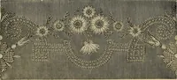 An illustration from Art needlework. A complete manual of embroidery in silks and crewels, with full instructions as to stitches, materials, and implements. Containing also a large number of original designs and a handsome coloured design for crewel work (1882)