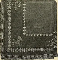 An illustration from Art needlework. A complete manual of embroidery in silks and crewels, with full instructions as to stitches, materials, and implements. Containing also a large number of original designs and a handsome coloured design for crewel work (1882)