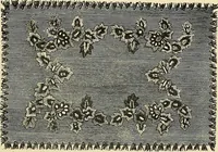 An illustration from Art needlework. A complete manual of embroidery in silks and crewels, with full instructions as to stitches, materials, and implements. Containing also a large number of original designs and a handsome coloured design for crewel work (1882)