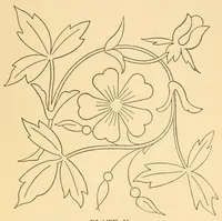 Picture 10 of 11 from Art-needlework for decorative embroidery; (1879), leaf 95