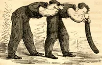 Picture 50 of 118 from The art of amusing : being a collection of graceful arts, merry games, odd tricks, curious puzzles, and new charades : together with suggestions for private theatricals, tableaux, and all sorts of parlor and family amusements (1866), leaf 146